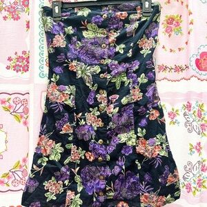 Forever 21 Black Floral Dress